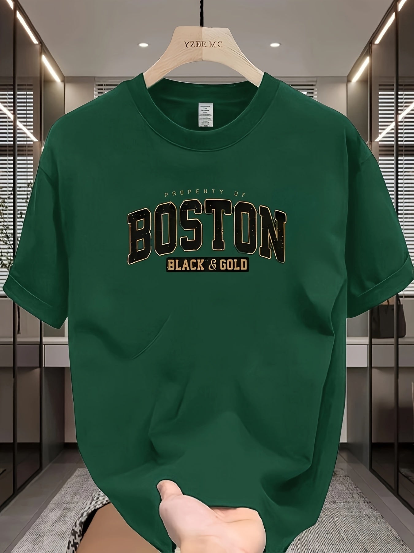 Men'S Casual Cotton T-Shirt - 100% Cotton Crew Neck Short Sleeve Tee, All-Season Comfort, Slight Stretch Knit Fabric, Solid Color Sports Top - Regular Fit for Adults