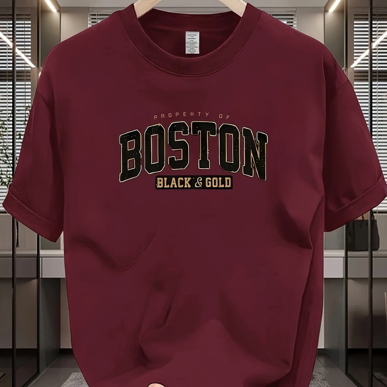 Men'S Casual Cotton T-Shirt - 100% Cotton Crew Neck Short Sleeve Tee, All-Season Comfort, Slight Stretch Knit Fabric, Solid Color Sports Top - Regular Fit for Adults