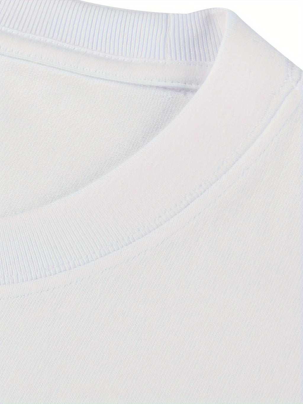 Men's 100% Cotton Casual Graphic T-Shirt - \