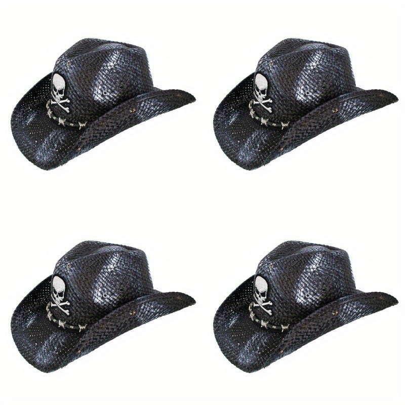 Axl Straw Western Cowboy Hat
