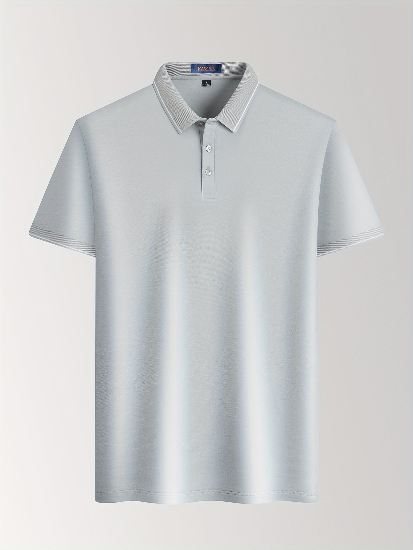 Men'S Casual Summer White Polo Shirt - Breathable, Short Sleeve, 3\u002F4 Length Buttons, Regular Fit, Casual Occasion, Casual Attire | Classic Polo Shirt | Breathable Fabric