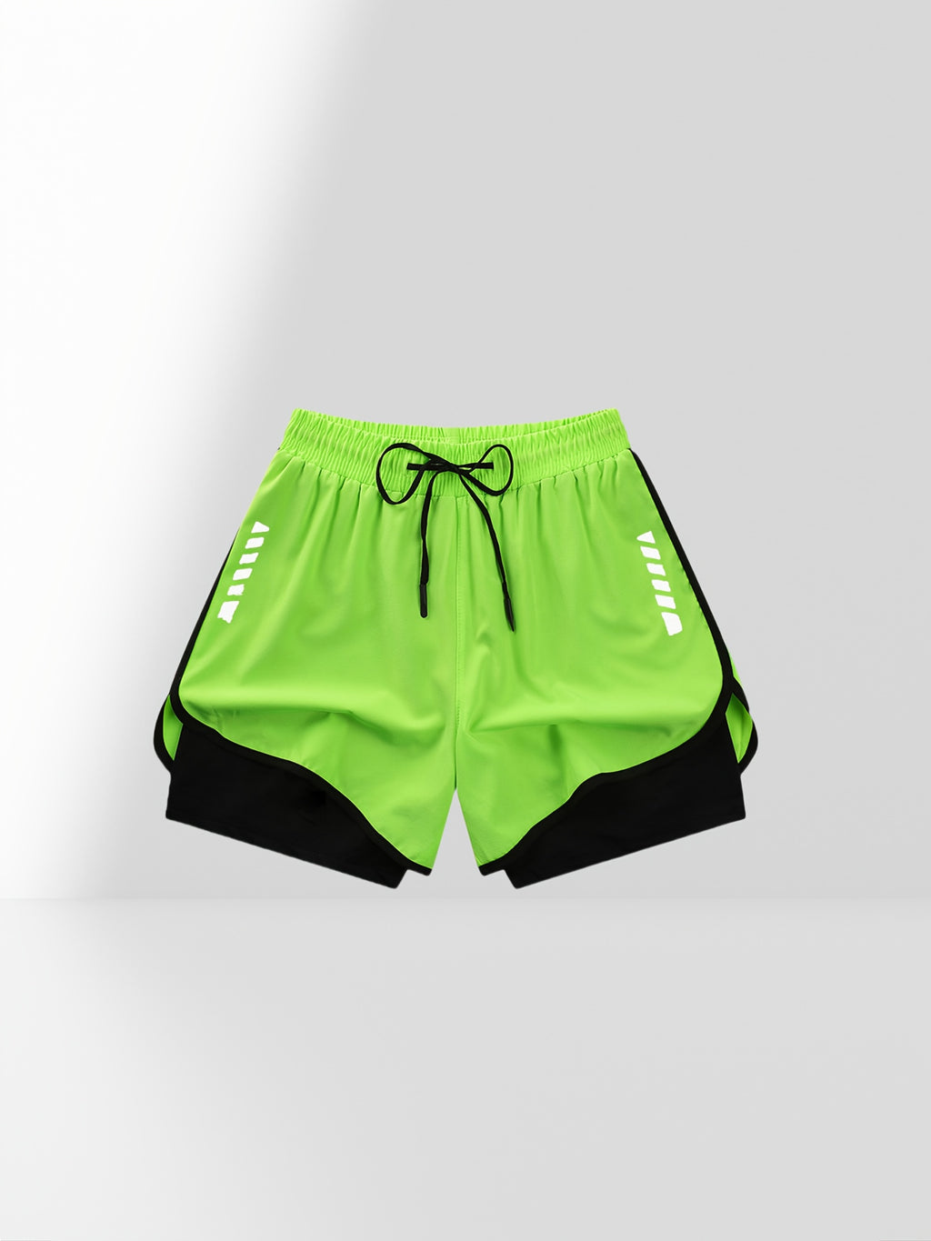 3-Pack Fake Two-Piece Summer Sports Shorts for Men And Women Quick-Drying Three-Point Running Training Fitness Lining American Basketball Two-In-One Shorts for Middle-Aged And Young People